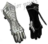 warriorpoint Mittelalterliche Nazgul Fantasy Gauntlets SCA Armor Gauntlets Handschuhe Eisen mit Exp...