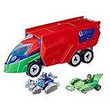 PJ Masks PJ Späher mit Fahrzeugstarter, Vorschulspielzeug, umbaubarer PJ Späher Fahrzeug-Spielset,...