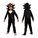 Sonic 3 162009M-20L-6 Shadow Movie Hood Fancy Dress, T2