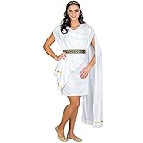 dressforfun Frauenkostüm schöne Trojanerin | wundervolles, kurzes Kleid | angenähte Schärpe |...