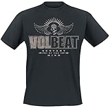 Volbeat Burning Body Männer T-Shirt schwarz 4XL 100% Baumwolle Band-Merch, Bands, Nachhaltigkeit