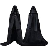 Txian voller Länge mit Kapuze SAMT Umhang Halloween Weihnachten Fancy Cape Kostüme 59 …