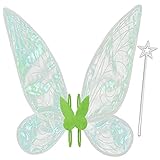 Takmor Feenflügel Erwachsene Feenflügel Kinder, Feen Flügel Damen Erwachsen Winx Club Kostüm...