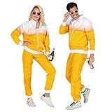 W WIDMANN MILANO Party Fashion - Kostüm Trainingsanzug, Bieranzug, 80er Jahre Outfit, Jogginganzug,...