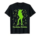 Cordula tanzen Party Musik Kostüm Grün Karneval lustig sexy T-Shirt