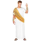 W WIDMANN MILANO Party Fashion - Kostüm Cäsar, Toga, Armschoner, Lorbeerkranz, Kaiser, Imperator,...