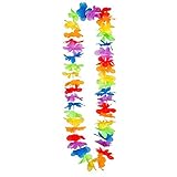 Boland 52415 – Hawaiikette Regenbogen, Halskette, Sommer, Strand, Blüten, Blumen, Meer, Urlaub,...