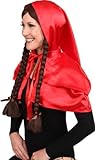 Faschingskostuem Damen Rotkäppchen-Cape unisize