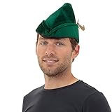 Bristol Novelty, Robin-Hood-Mütze aus weichem Filz, BH531, Einheitsgröße