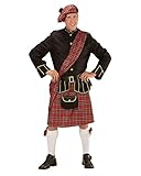 Horror-Shop Highlander Schottenkostüm mit Tasche für Fasching XXL