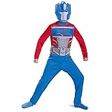 Disguise Transformers Optimus Prime Kostüm für Kinder S, 116329L, Blau