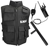 Wilhelm Sell® 3-teiliges Kinder Kostüm Set Polizei - Ideal für Fasching, Karneval, Halloween oder...