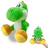 WKxinxuan Yoshi Kuscheltier Mario Plüschtier, 18cm Yoshi Anime Kawaii Plush Figuren Merch,...