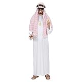 W WIDMANN MILANO Party Fashion - Kostüm arabischer Scheich, Tunika, Orient, Sultan,...