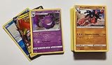 generisch Pokemon Karten - 50 Verschiedene deutsche Karten inkl. seltener V Karte oder Vmax