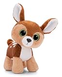 NICI GLUBSCHIS Kuscheltier REH Kitz Feena 15 cm - Farbenfrohes Stofftier mit großen, niedlichen...