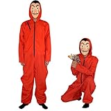 Halloween Bankräuber Kostüm Kinder Dieb Kostüm Costume Anzug für Kinder Jungen Faschingskostüme...