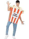 Funidelia | PopcornTüte Kostüm für Herren und Damen Essen, Popcorn, Lustige & Ausgefallene -...
