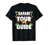 Safari Tour Guide Kostüm Afrika Zoo Outfit Safari Tour T-Shirt