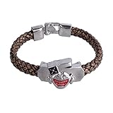 CoolChange Armband geflochten mit Maske von Ken Kaneki für Tokyo Ghoul Fans