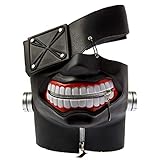 damdos Anime Masks Cosplay Props Tokyo Ghoul Kaneki Masks Ken Mask Cosplay Wig Adjustable Zipper...