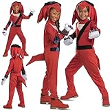 Disguise Knuckles Kostüm, Sonic Deluxe Karnevalskostüm 4-6 Jahre alt