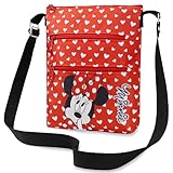 Disney Umhängetasche Mädchen, Minnie Maus Shoulder Bag Handtasche Teenager Mädchen - Kleine...