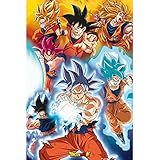 ABYstyle – Dragon Ball Super – Poster – Transformations – gerollt (91,5 x 61 cm)