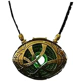 Pidak Cosplay-Metall Halskette, Anhänger leuchtendes Auge