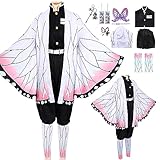 Cosplay Kostüm Tomioka Giyuu Kimono, Uniform Tomioka Giyuu Cosplay Kostüm Set, Anime Kimono Outfit...