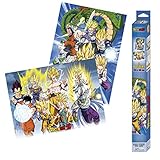 ABYSTYLE - Dragon Ball - Set 2 Chibi Posters - Gruppen (52x38)