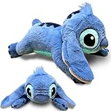 BJPERFMS Stitch Kuscheltier XXL, 60cm Lilo und Stitch Kuscheltier, Stitch Plüschtier Groß, Blau...