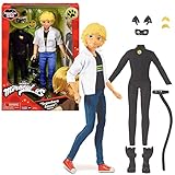BANDAI-Puppe – Miraculous Adrien und seine 2 Outfits – 26 cm