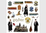 Harry Potter Hogwarts Kinderzimmer Wandstickers, Wandtattoo junge deko von AG Design 30 x 30 cm |...