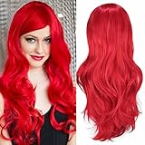 Lockige Vollhaar-Perücke für Damen, Cosplay-Party, Halloween-Kostüm, hitzebeständige...