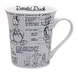 Skizzenbuch Donald Duck Tasse