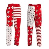 CREATIV DISCOUNT WOOOOZY Damen- und Herren-Kostüm Hose Kölle Alaaf, rot-weiß, Gr. XL