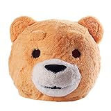 MatGui Plüsch-Teddybär, Tierhüte, Kopfmaske, Halloween, Teddybär, Maskottchen-Kostüm,...