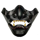 Tsushima Ghost Halbe Gesichtsbedeckung Halbe Gesichtsschutz Spielcharakter Samurai Jin Sakai Cosplay...