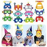 JeVenis Roboter Maske Roboter Foto Requisiten Roboter Kostüm Roboter Foto Boxen Roboter Party...