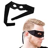 Oblique Unique® Banditen Augenmaske zum Binden, Einheitsgröße