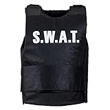 W WIDMANN MILANO Party Fashion - Kugelsichere Weste S.W.A.T, Geheimagent, Karneval, Mottoparty