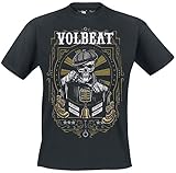 Volbeat Fight Männer T-Shirt schwarz M 100% Baumwolle Band-Merch, Bands, Nachhaltigkeit