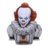 Nemesis Now Offizielles Lizenzprodukt IT Chapter 2 Pennywise Büste, weiß, 30 cm, Harz