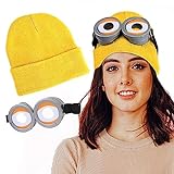 Personalisierte Minion Goggles Kostüm Despicable Me Glasses Goggles (Yellow 2)