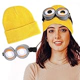 Personalisierte Minion Goggles Kostüm Despicable Me Glasses Goggles (Yellow 2)