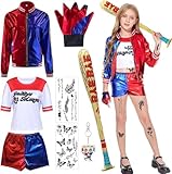 Sunshine smile Kostüm Kinder,Cosplay Kostüme für Erwachsene,Mädchen Bösewicht Kostüm Kit...