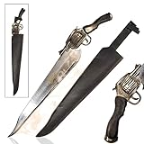 Swords and more Squall Leonharts Gun Blade Schwert, Final Fantasy, Dekoratives Edelstahl Schwert...