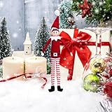 ACTOYS freche Weihnachtself, Wichtel Figur Puppe Zubehör, kleine Elf, Weihnachtswichtel Figuren,...