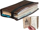 WSADZXC77 Indiana Jones Grail Diary, Vintage Journal Buch Kreatives Geschenk, Holy, Klassische Movie...